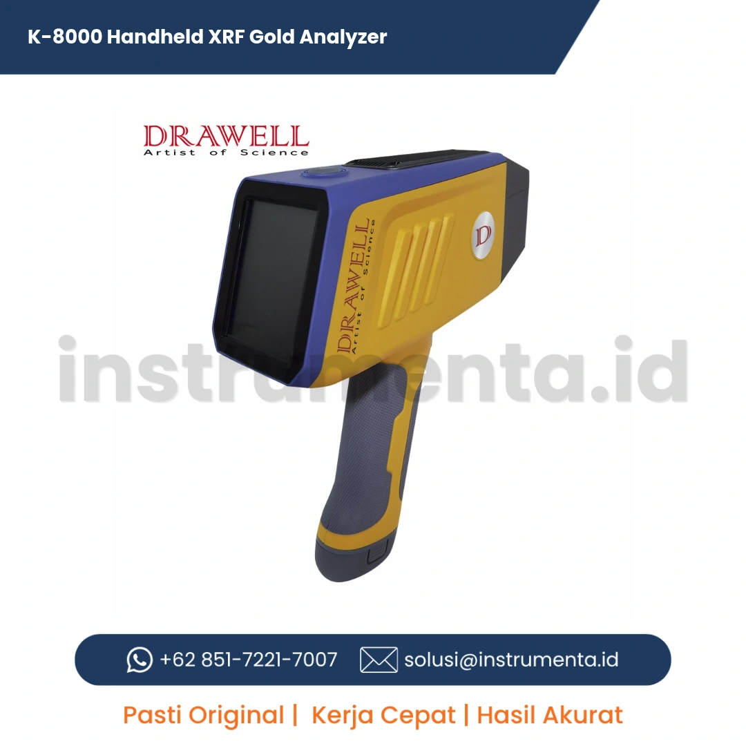Jual Handheld XRF Gold Analyzer K-8000 Distributor Resmi Ready Stock